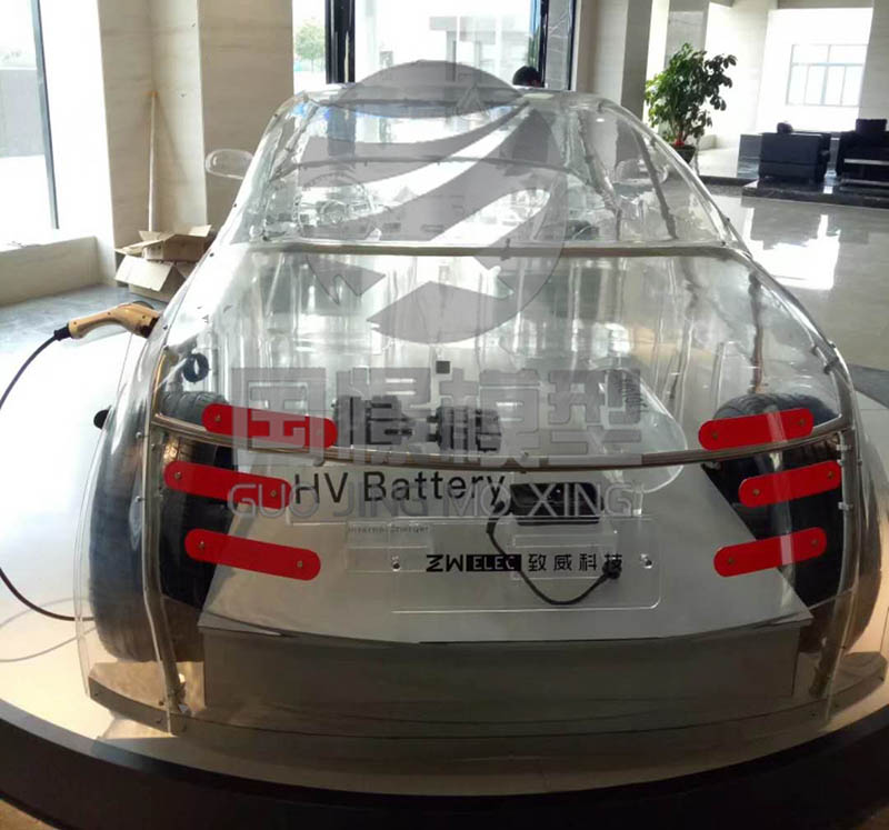 乐东透明车模型
